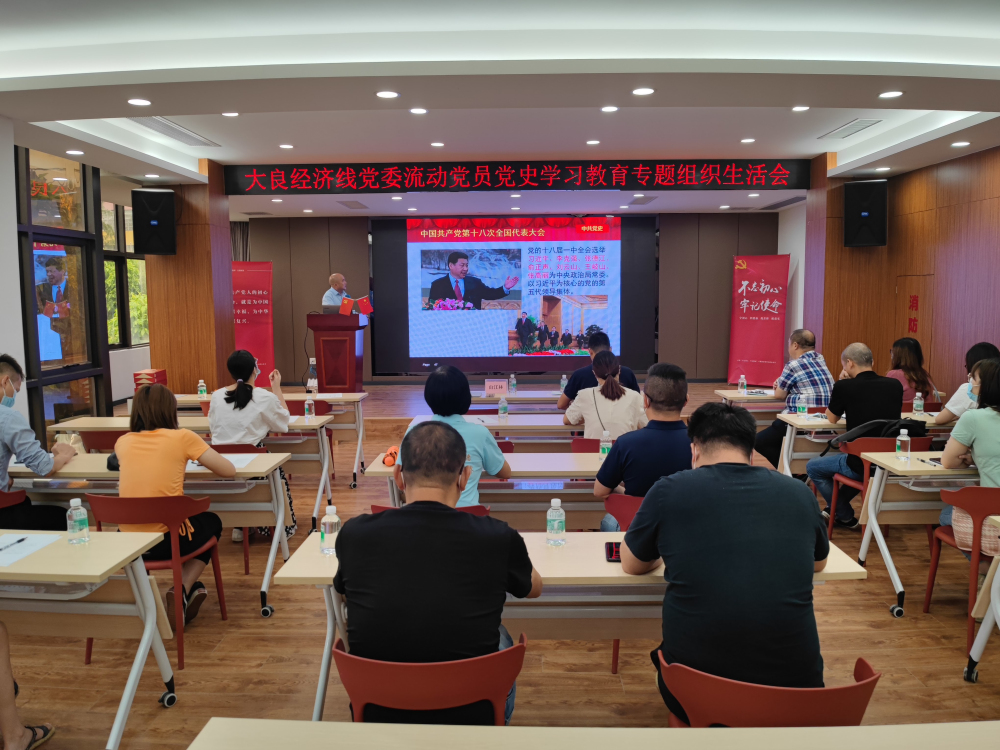 记我协会党员代表参加大良经济线党委党史学习培训1 记我协会党员代表参加大良经济线党委党史学习培训1